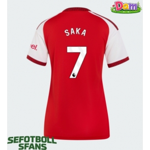 Arsenal Bukayo Saka #7 Hemmatröja Kvinnor 2026-27 Kortärmad